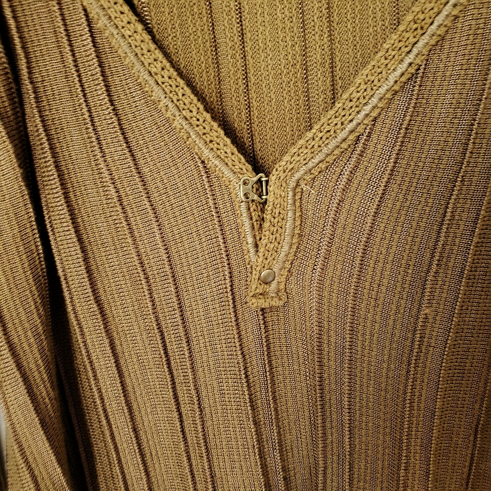 Free People tunic sweater dress ribbed  med - Picture 2 of 7